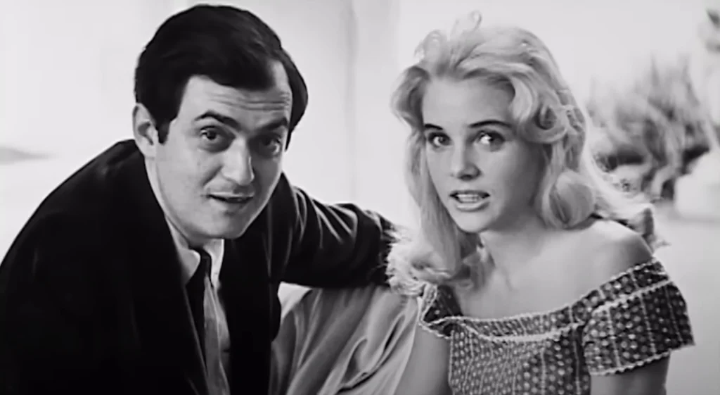 Kurbick con Sue Lyon protagonista de Lolita
