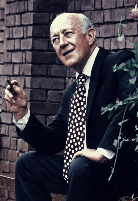 Sir Alec Guinness en 1990