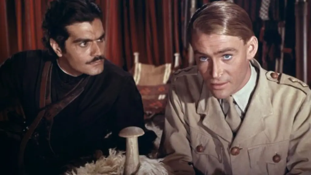 Peter O'toole y Omar Shariff