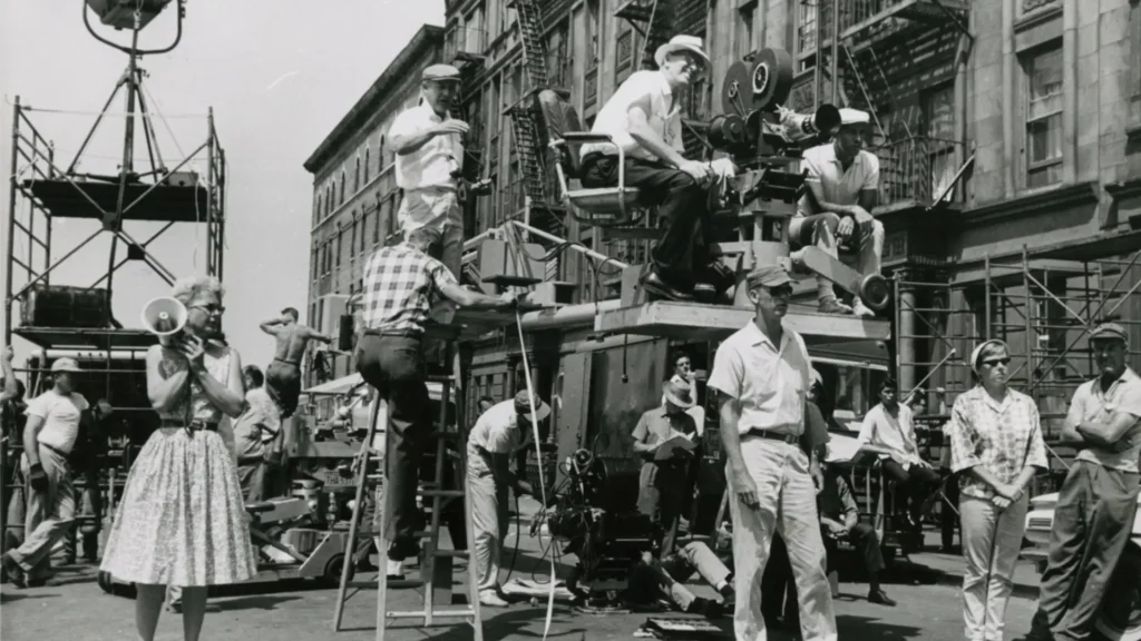 Rodaje de West Side Story en 1960