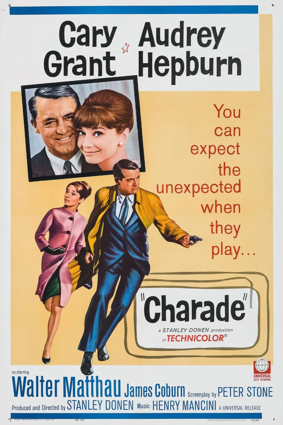 Charade 1963 Cartel de la película