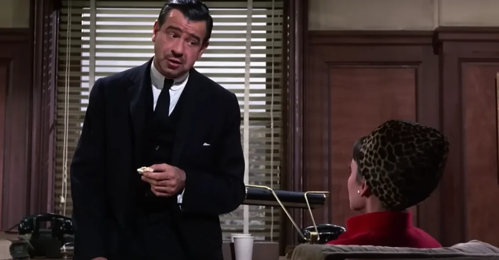 Audrey Hepburn y Walter Matthau