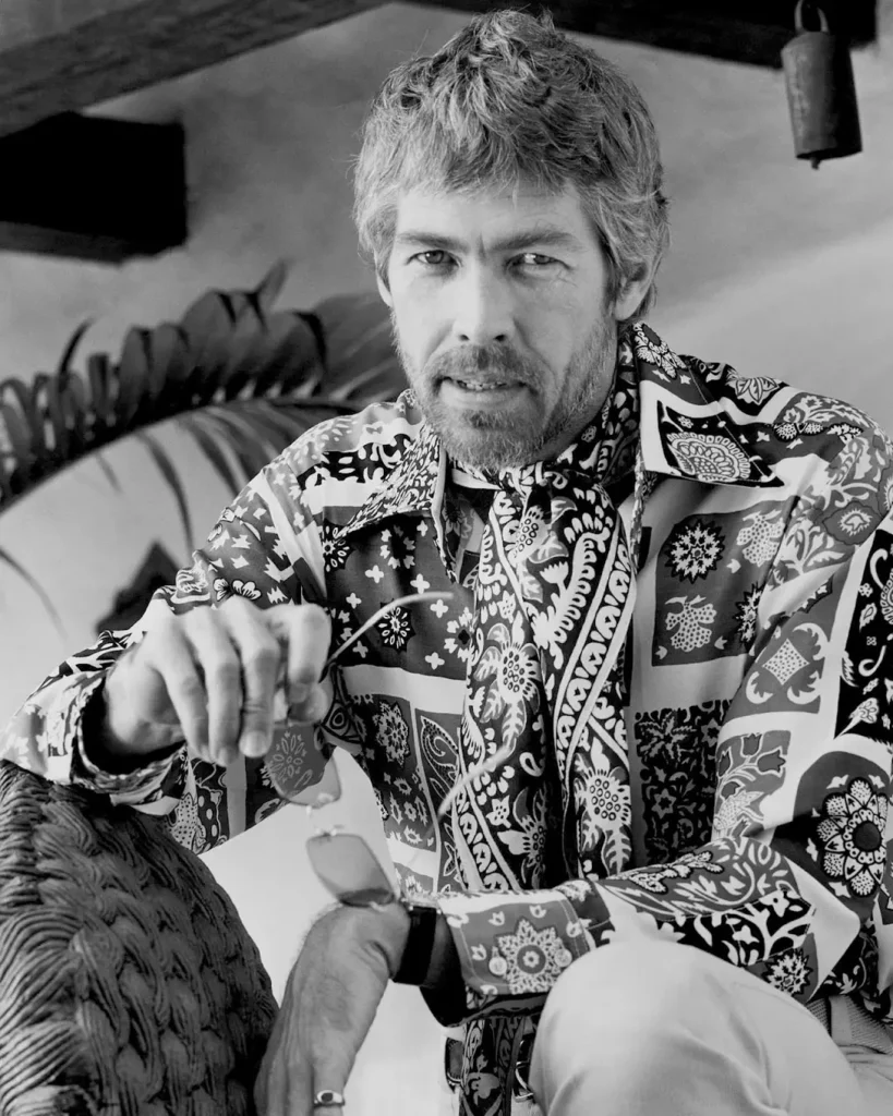 Foto de archivo de James Coburn años 70