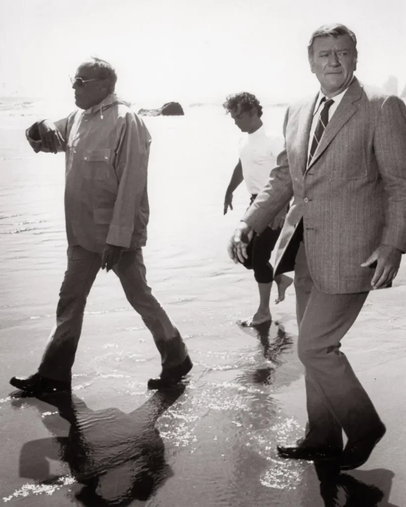Jhon Sturges, rodaje de McQ (1974)