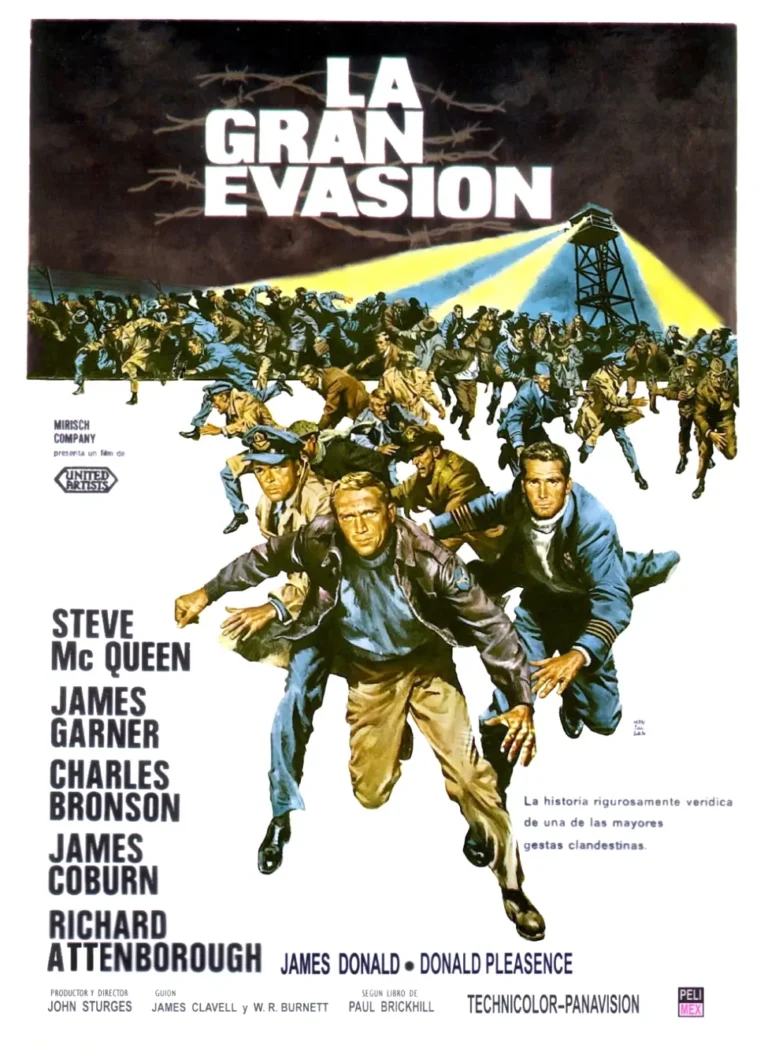 La gran evasión 1963 cartel