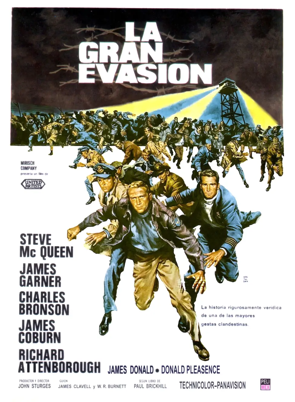 La gran evasión 1963 cartel