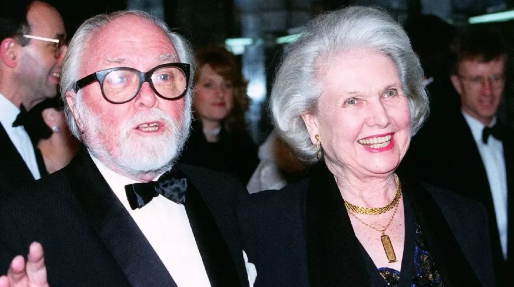 Richard Attenborough con su mujer Sheila Sim