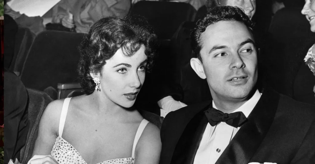 Elizabeth Taylor y Stanley Donen foto de 1952