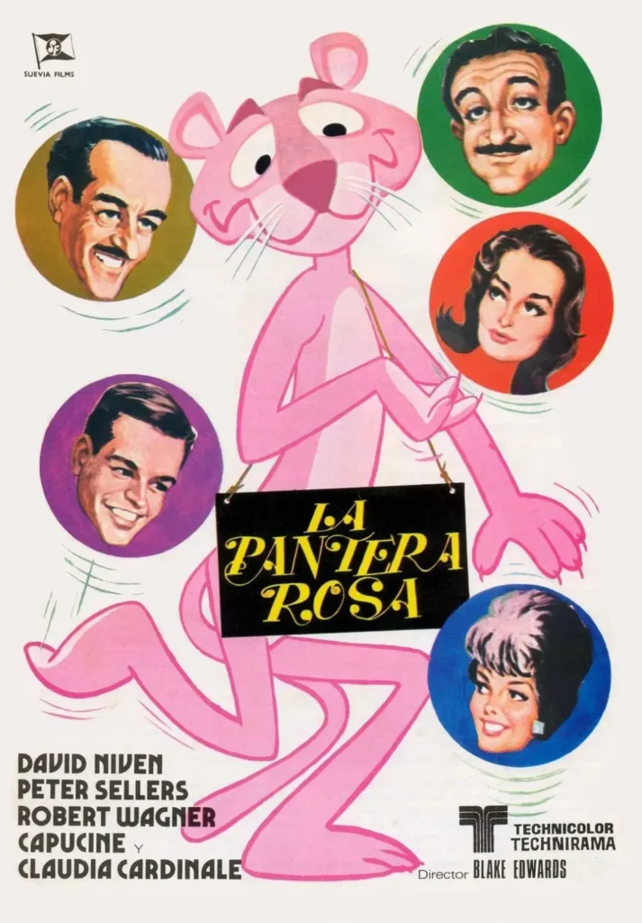 Cartel La pantera rosa (1963)