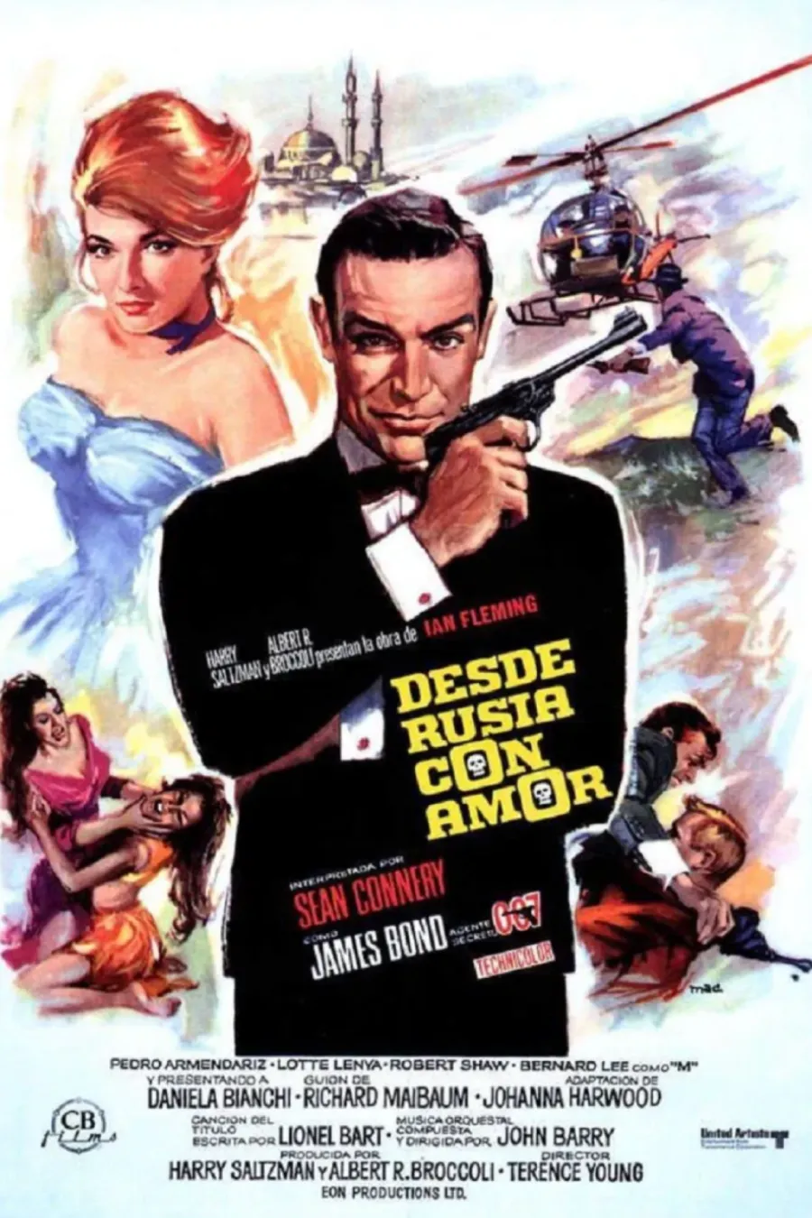 Desde Rusia con amor: la película que confirmó la saga 007